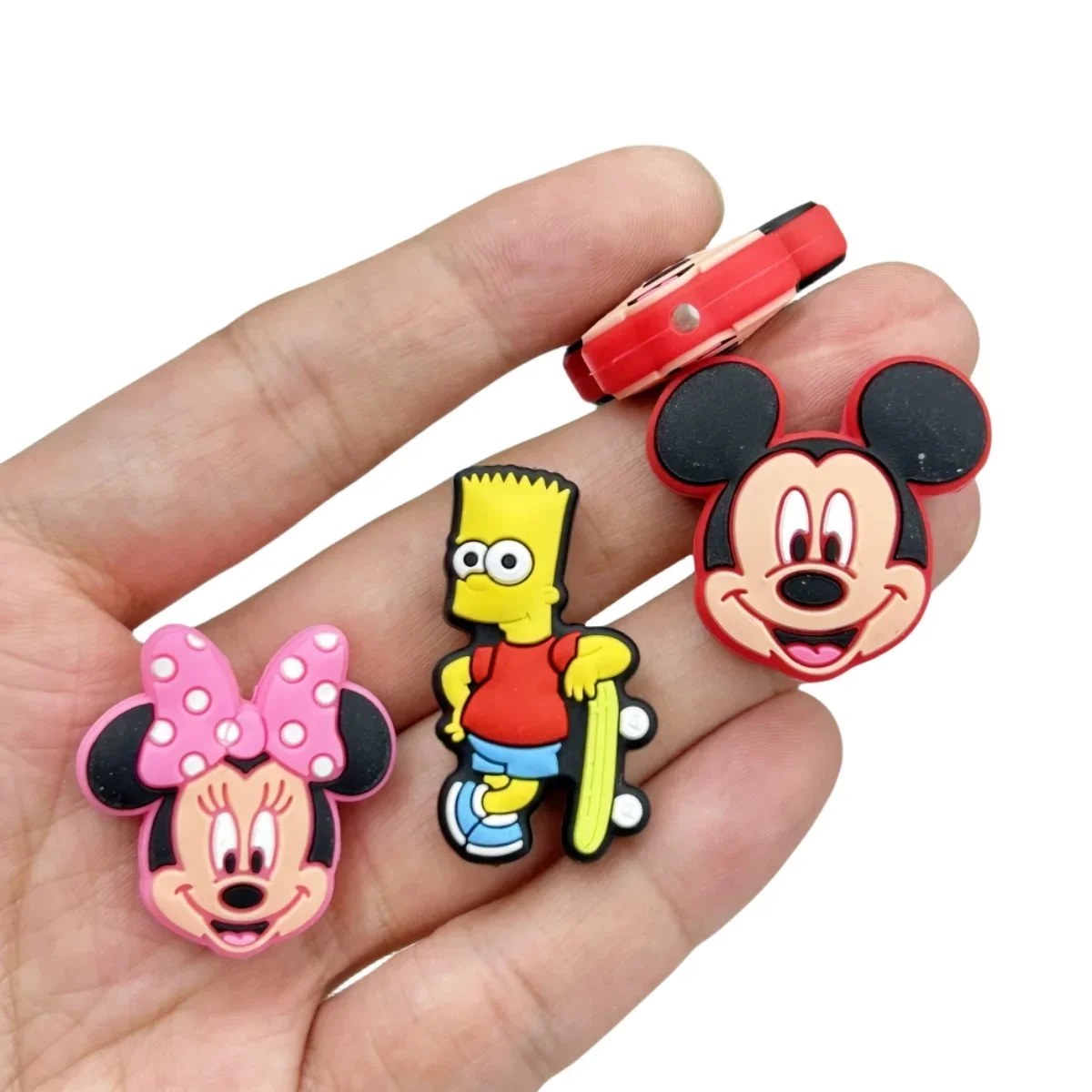 Baby Food Kids - 10PC DIY Cartoon Mini Silicone Beads
