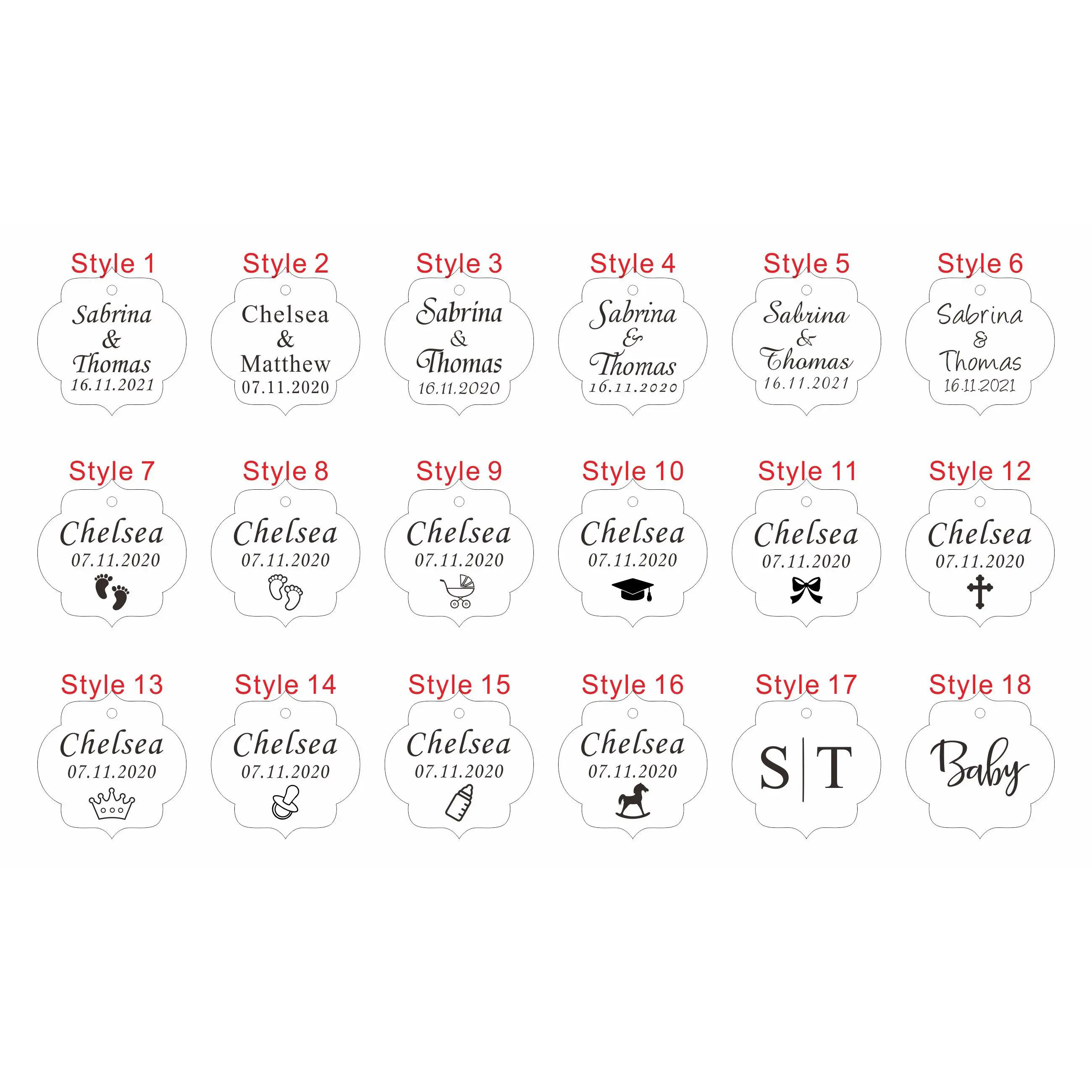 20/50/100Pcs Custom Wedding Pa - Baby Food For 2 Year Old 评论和价格