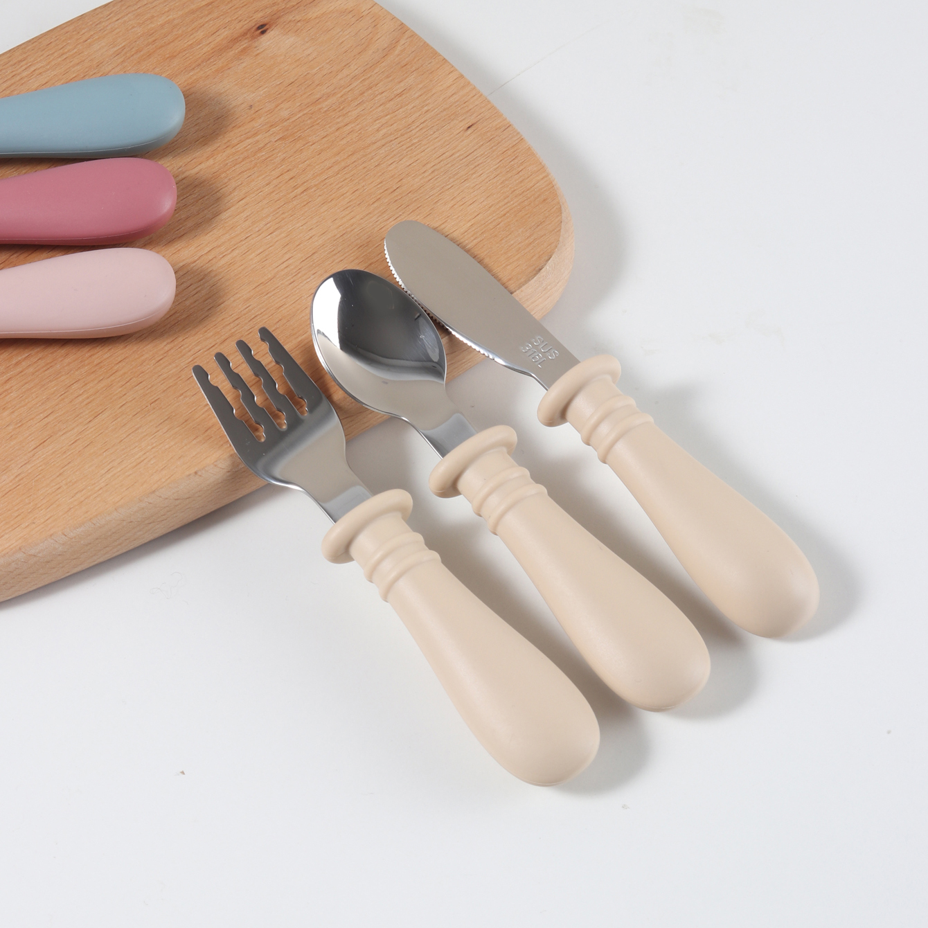 Custom Silicone Spoon & Fork k - Baby Food Weaning 评论和价格