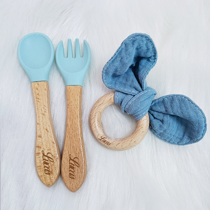 7PCS/Set Personalized Name Bab - Baby Food For 2 Year Old 评论和价格