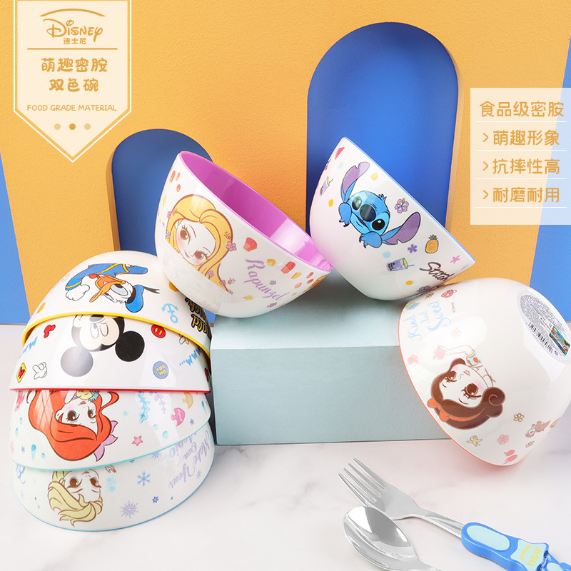 Cartoon Snow White Kids Bowl E - Baby Food Quality 评论和价格