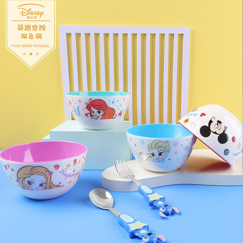 Cartoon Snow White Kids Bowl E - Baby Food Quality 评论和价格