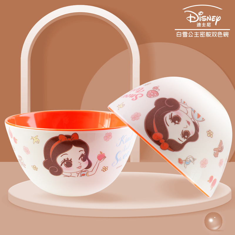 Cartoon Snow White Kids Bowl E - Baby Food Quality 评论和价格