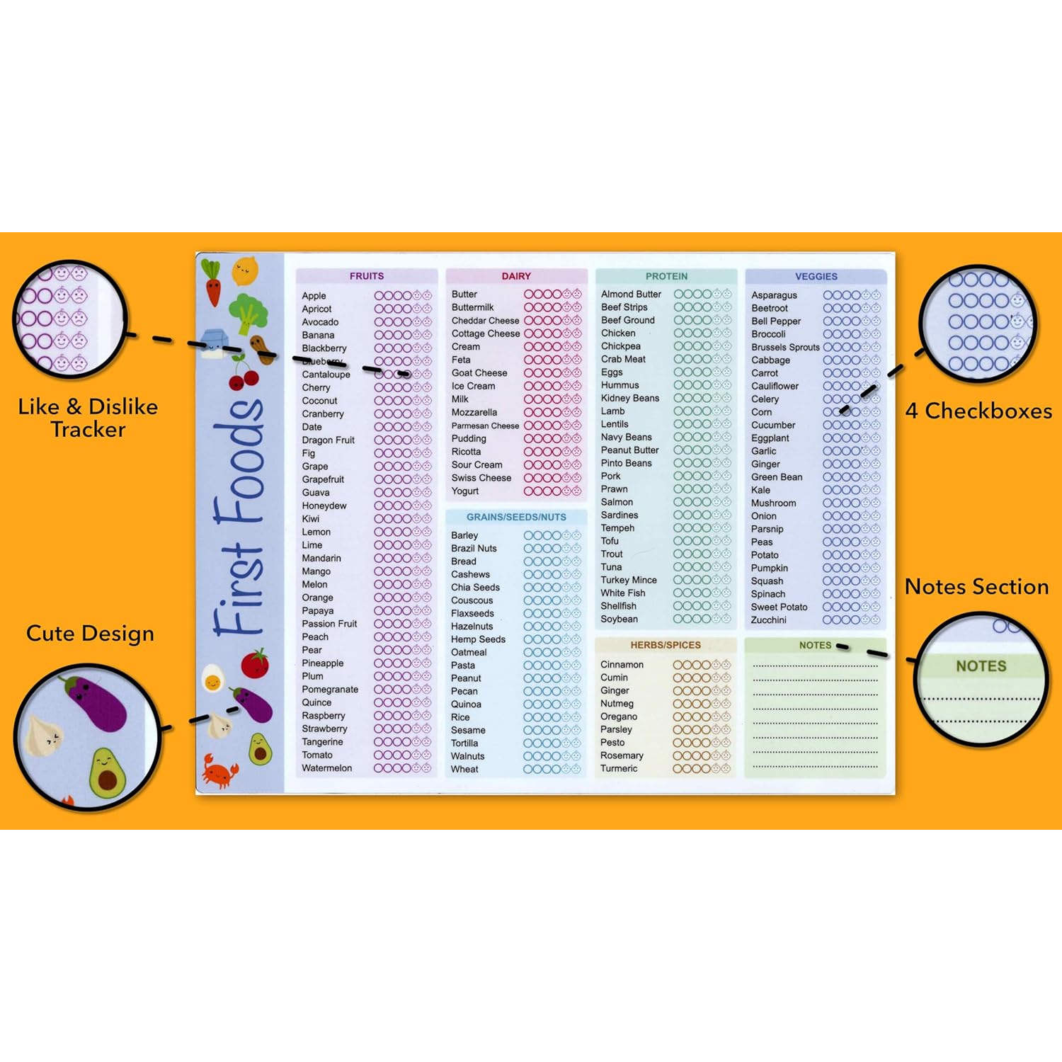 Baby First Foods Tracker, High - Baby Food Quality 评论和价格