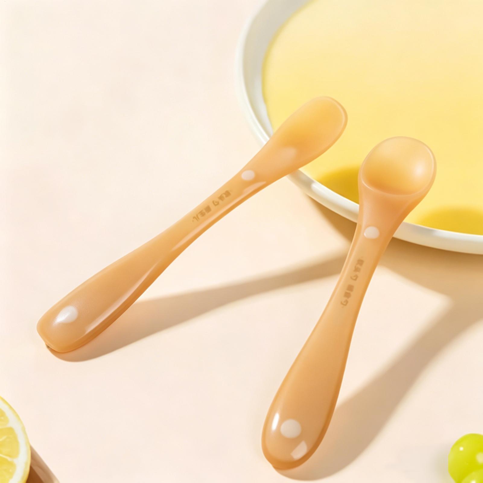 Silicone Serving Spoon Feeding - Baby Food Weaning 评论和价格