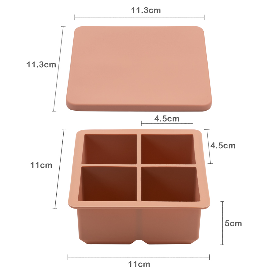 Food Grade Soft Silicone Squar - Baby Food Nestle 评论和价格