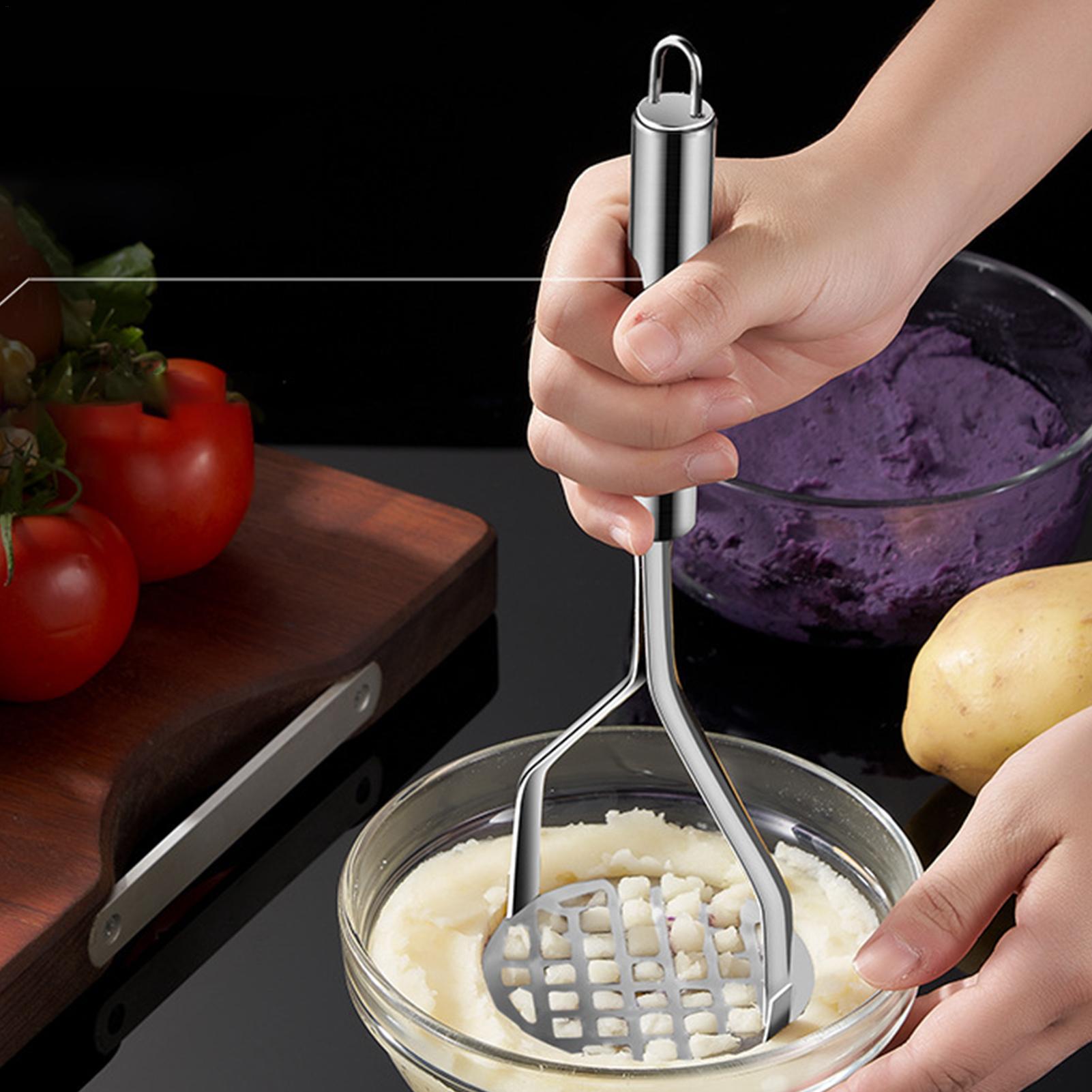 Stainless Steel Potato Masher  - Baby Food Masher 评论和价格