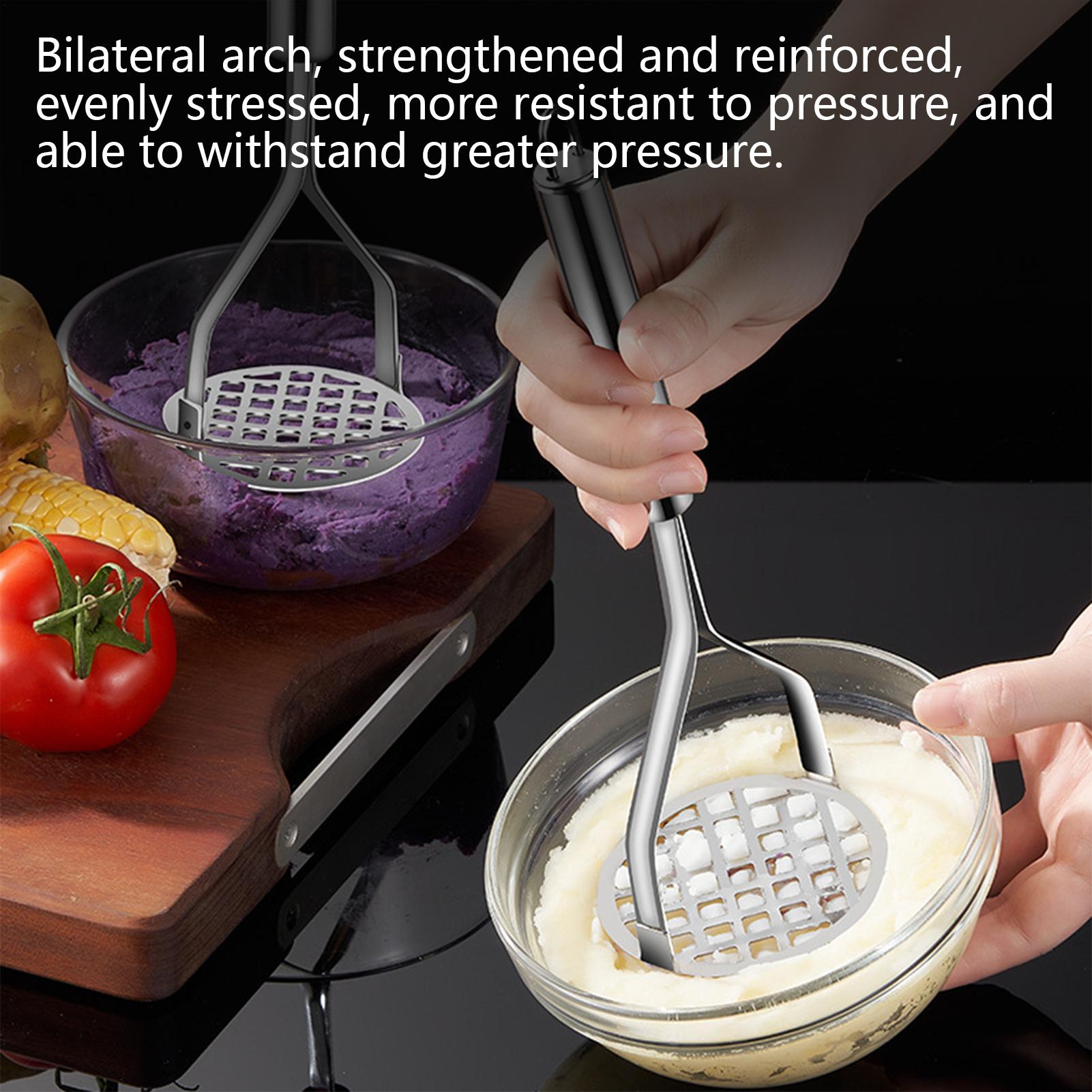 Stainless Steel Potato Masher  - Baby Food Masher 评论和价格