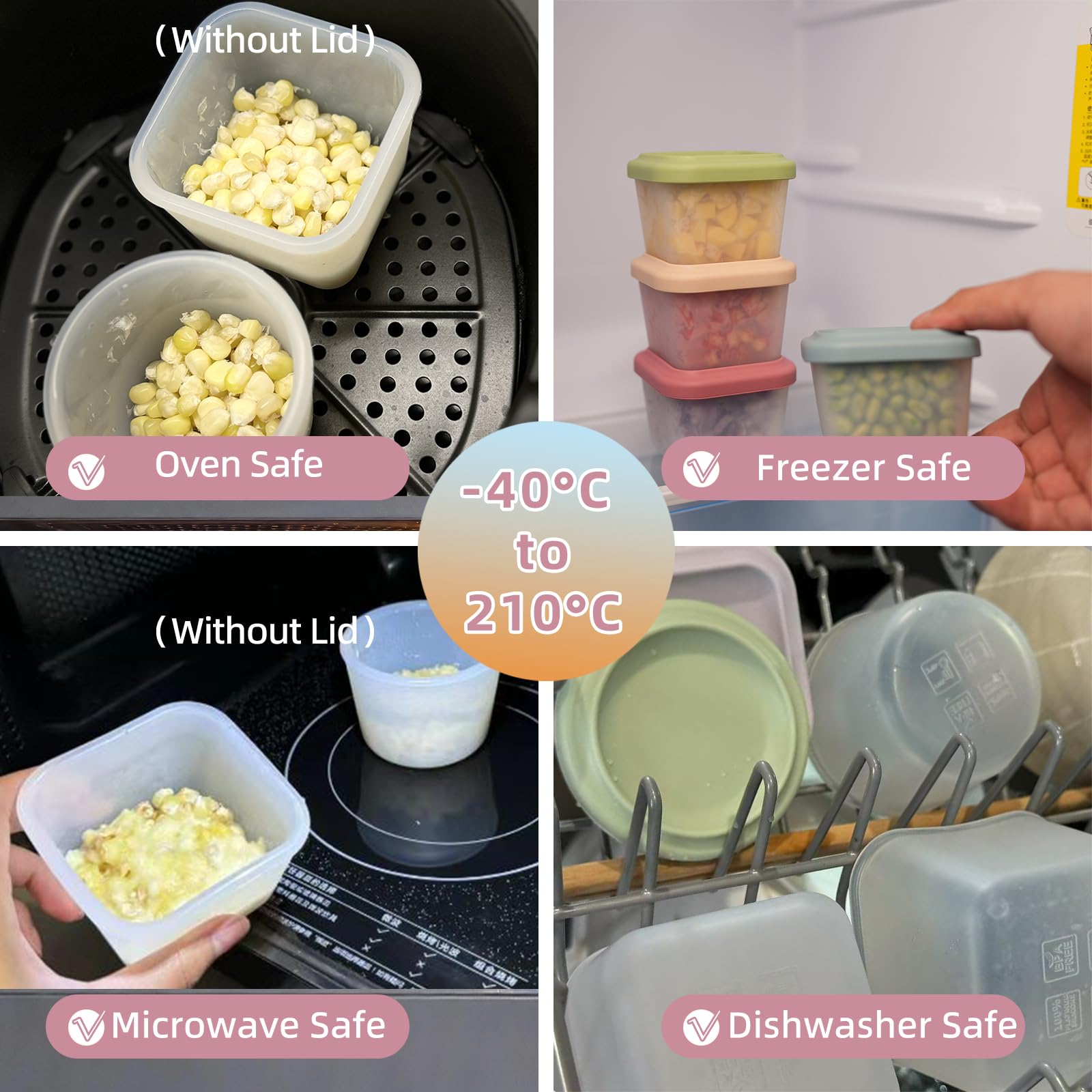 Food Grade Silicone Baby Food  - Baby Food Kids 评论和价格