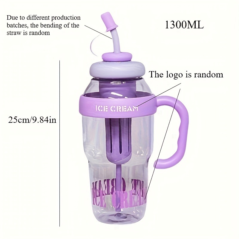 Trendy Oversized Tumbler - 32o - Training Cup Straw 评论和价格