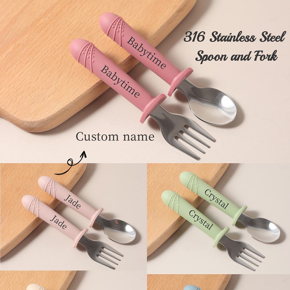 Custom Long Handle Silicone Sp - Baby Food Weaning 评论和价格