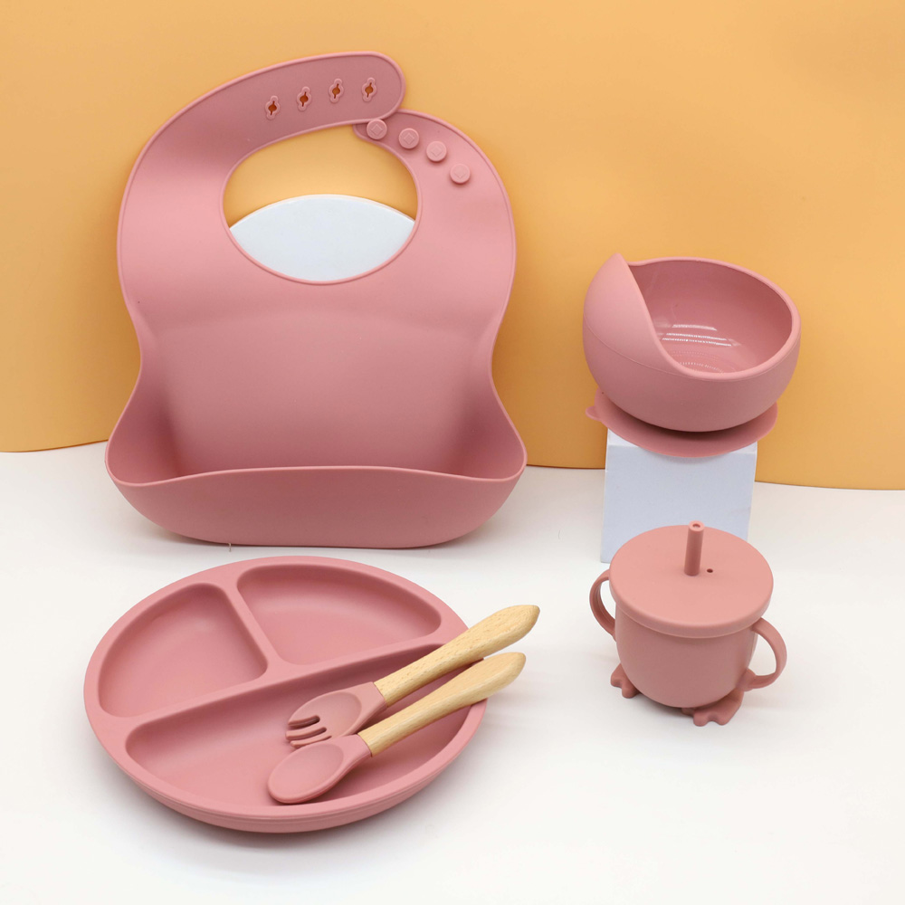 Hot baby food tableware set bi - Baby Food Kids 评论和价格