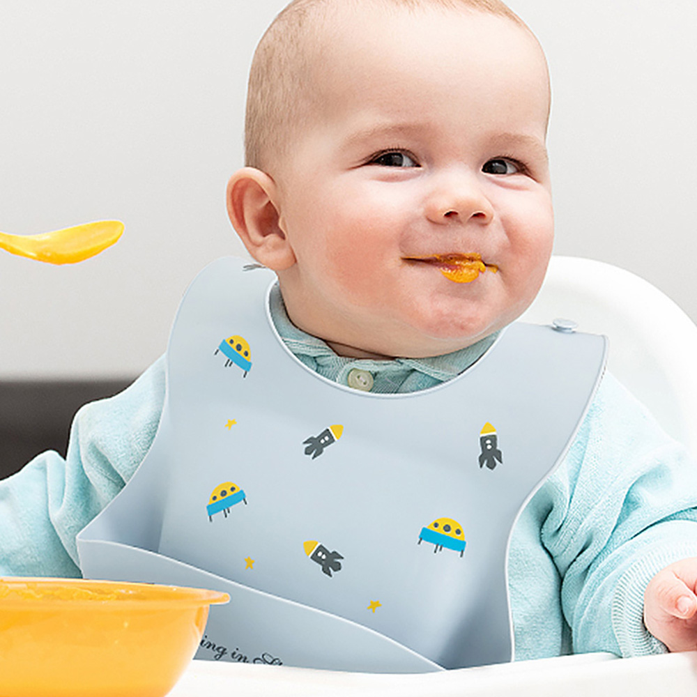 Waterproof Bibs For Kids Feedi - Baby Food Weaning 评论和价格