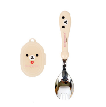 Rilakkuma Spoon Fork Integrate - Baby Food Kids 评论和价格
