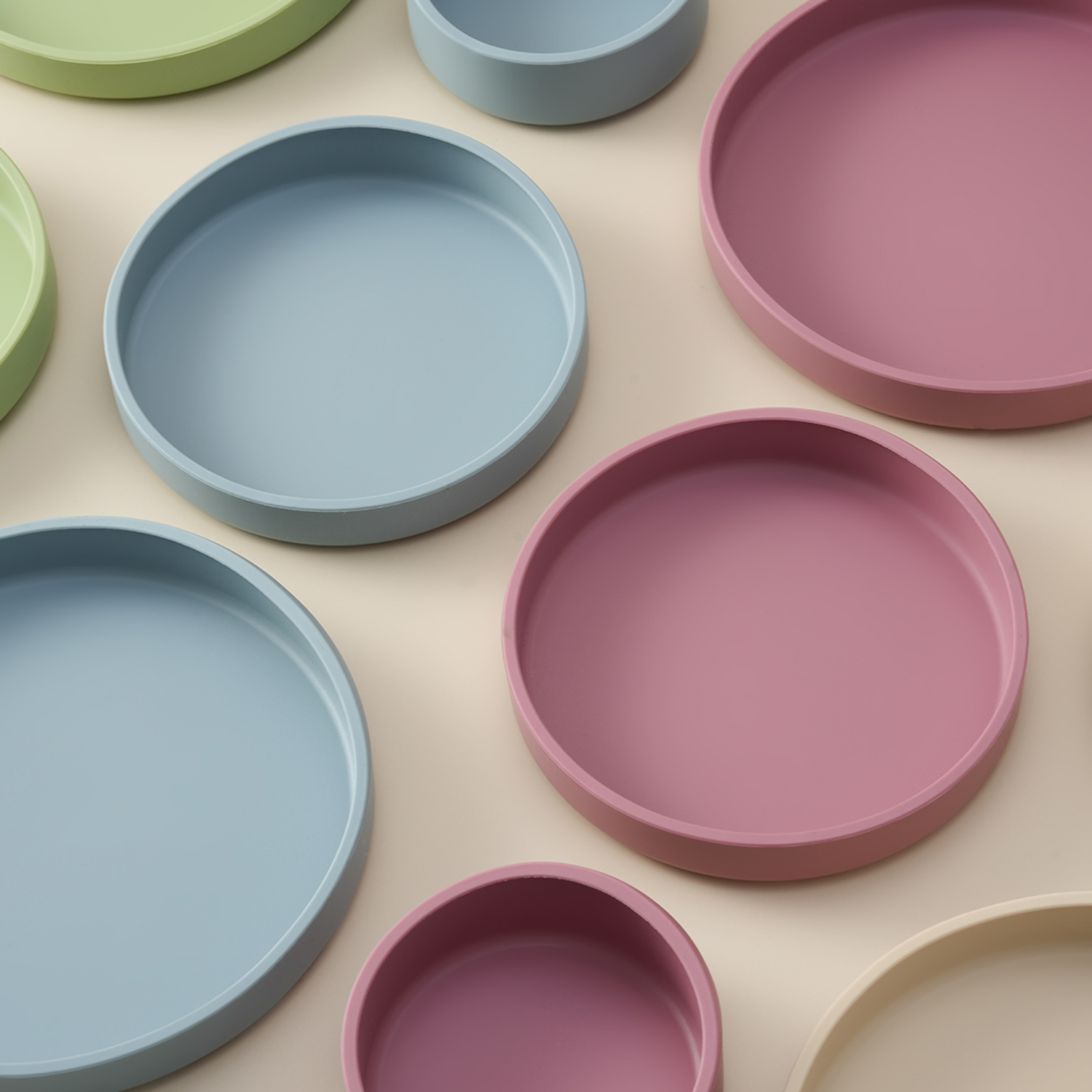 Color Kids 3pcs Baby Tableware - Baby Food Weaning 评论和价格