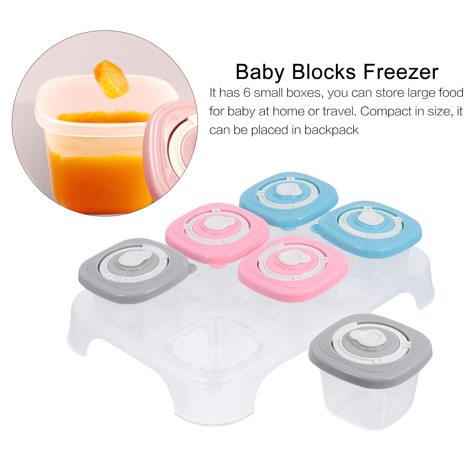 1Set Baby Food Storage Blocks  - Baby Food Quality 评论和价格