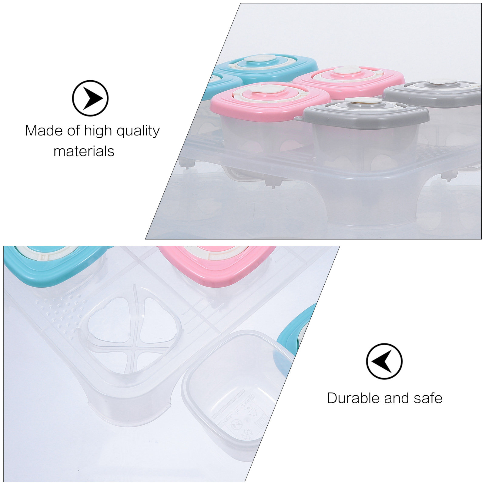 1Set Baby Food Storage Blocks  - Baby Food Quality 评论和价格