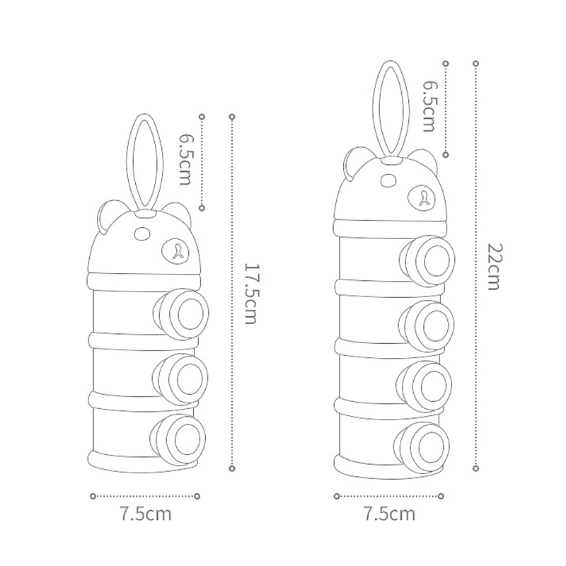 Storage Three/Four Tier Portab - Baby Food Nestle 评论和价格