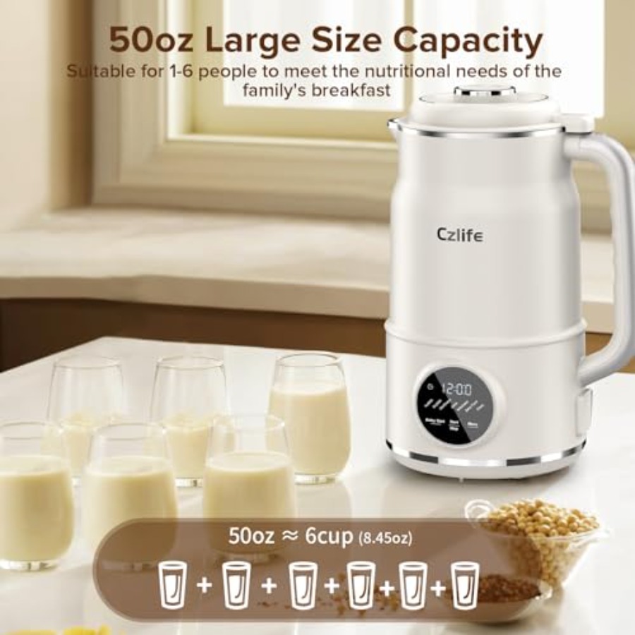 N7 Nut Milk Maker Machine 50oz - Baby Food Oats 评论和价格