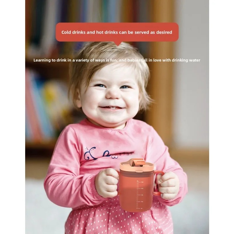 300ml for Child Water Cup Chil - Training Cup Straw 评论和价格