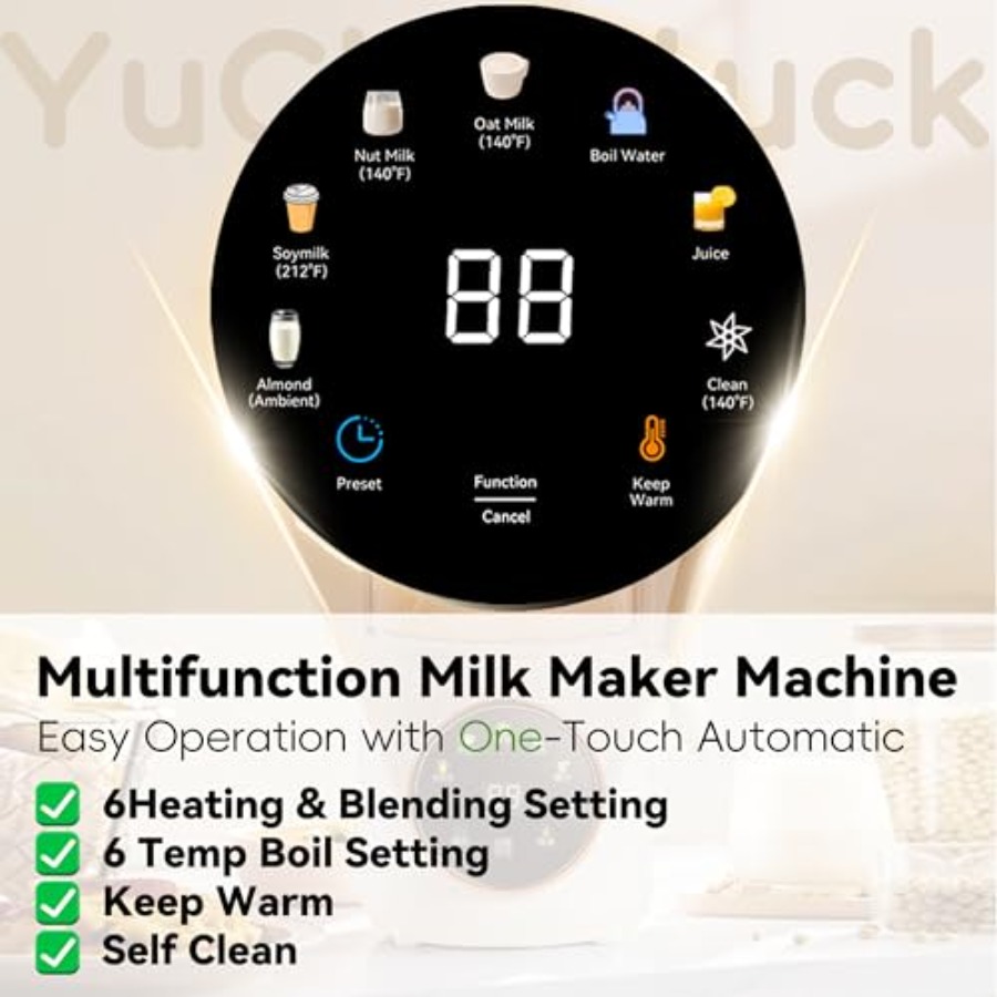 Nut Milk Maker 47oz for Homema - Baby Food Oats 评论和价格