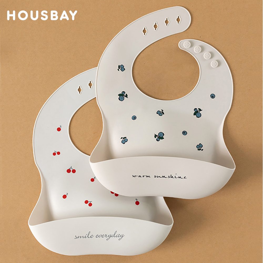 Baby Bib Waterproof Soft Silic - Baby Food Weaning 评论和价格