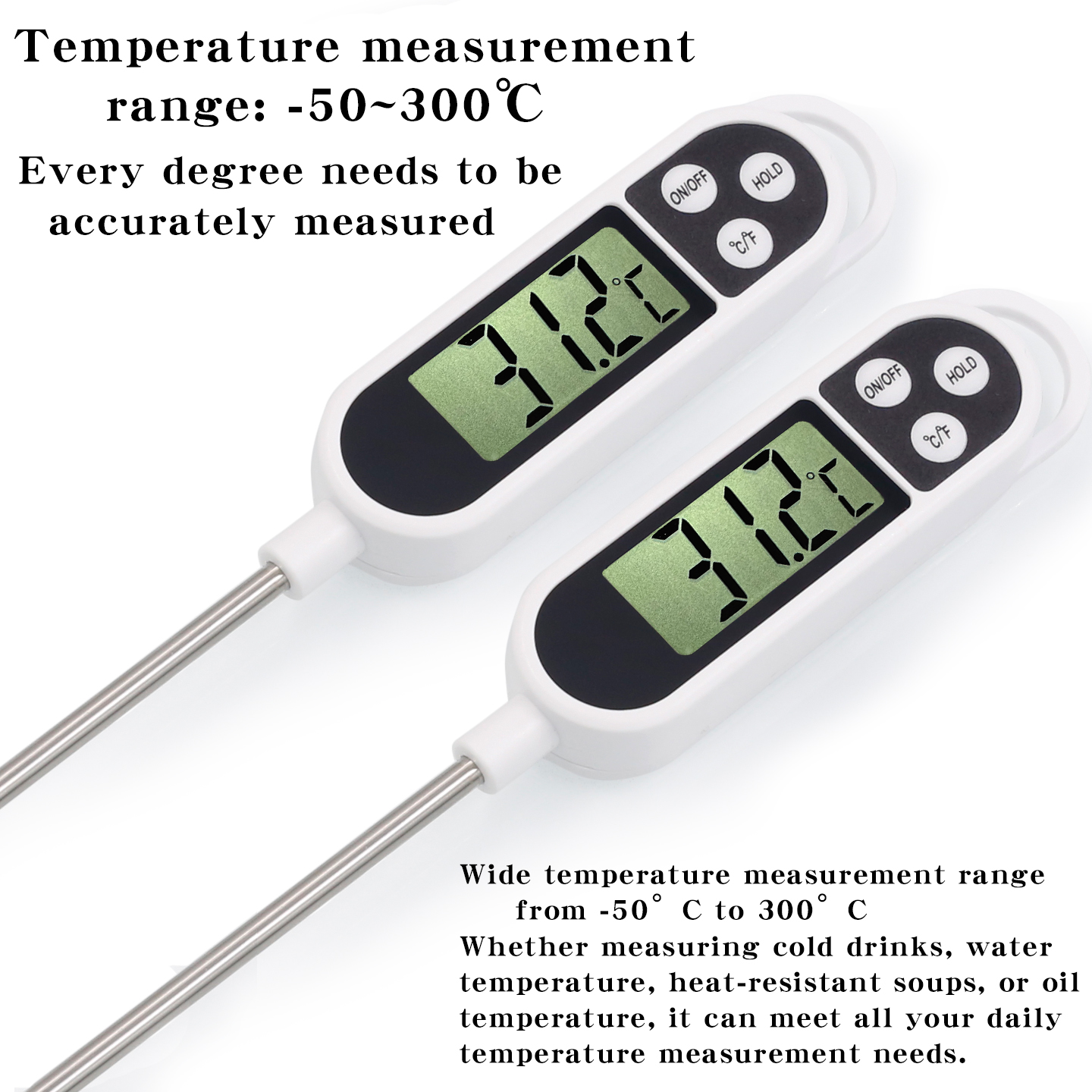 High-Precision Digital Food Th - Baby Food Kids 评论和价格