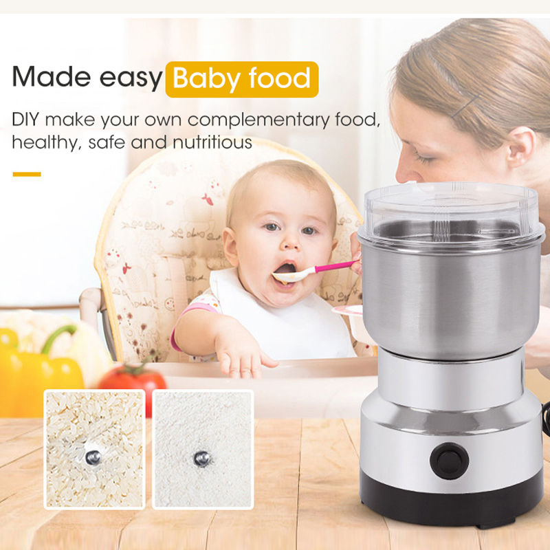 Mini Electric Grinder 4 Blades - Baby Food Masher 评论和价格