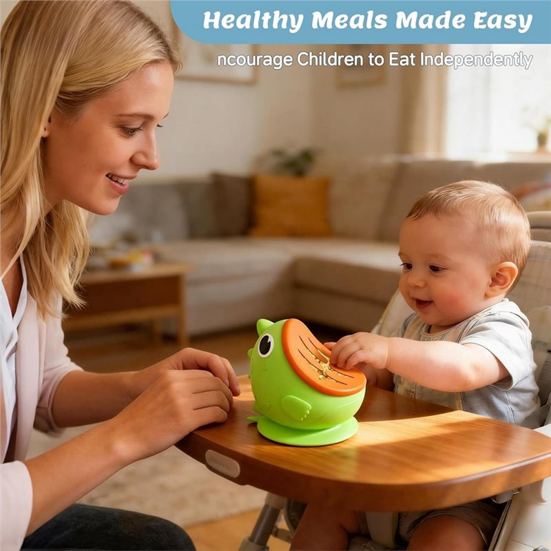 WOTT-Silicone Baby Bowl,Spill  - Baby Food Quality 评论和价格