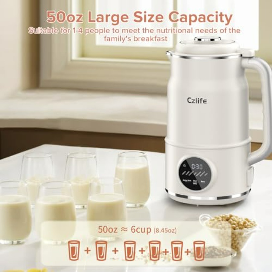 N7 Nut Milk Maker 50oz 1.5L Au - Baby Food Oats 评论和价格