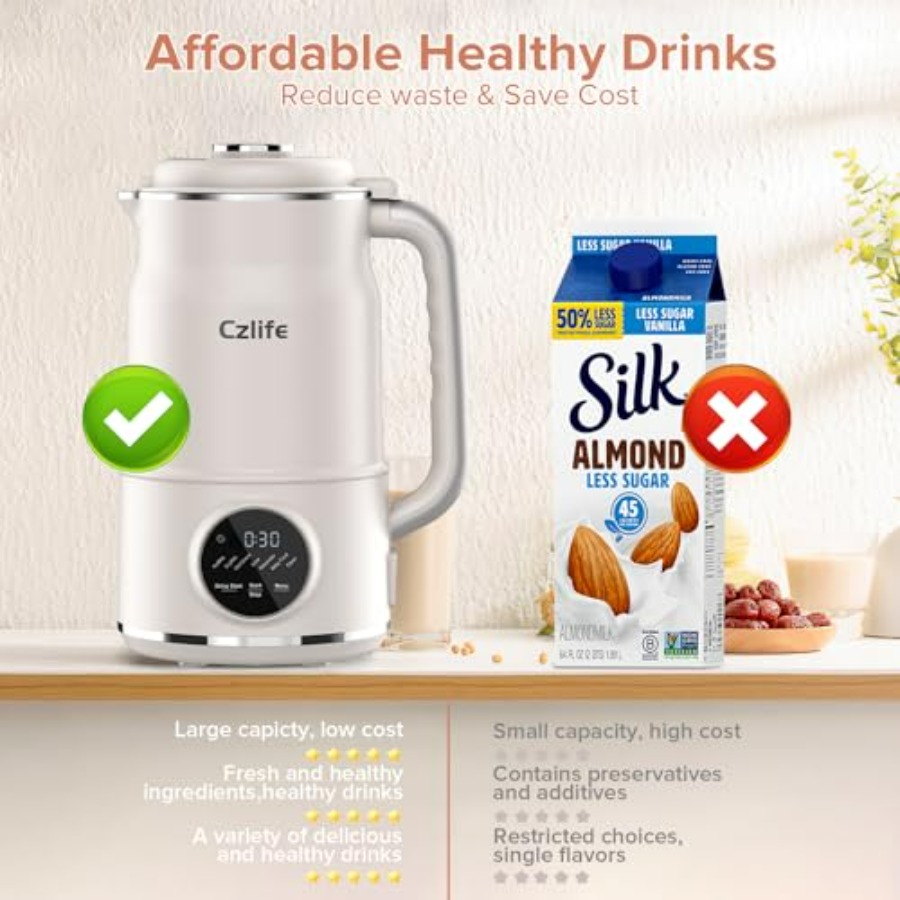 N7 Nut Milk Maker 50oz 1.5L Au - Baby Food Oats 评论和价格