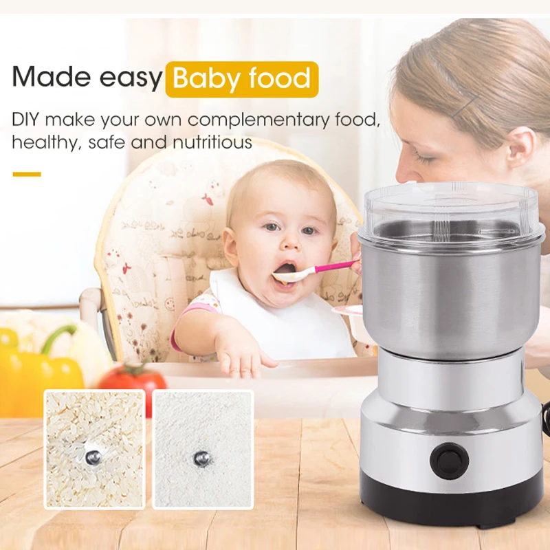 Mini Electric Grinder Househol - Baby Food Masher 评论和价格