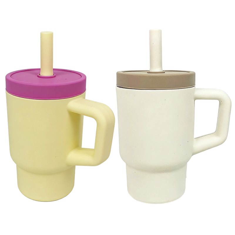AB66-With Straw And Handle Min - Training Cup Straw 评论和价格